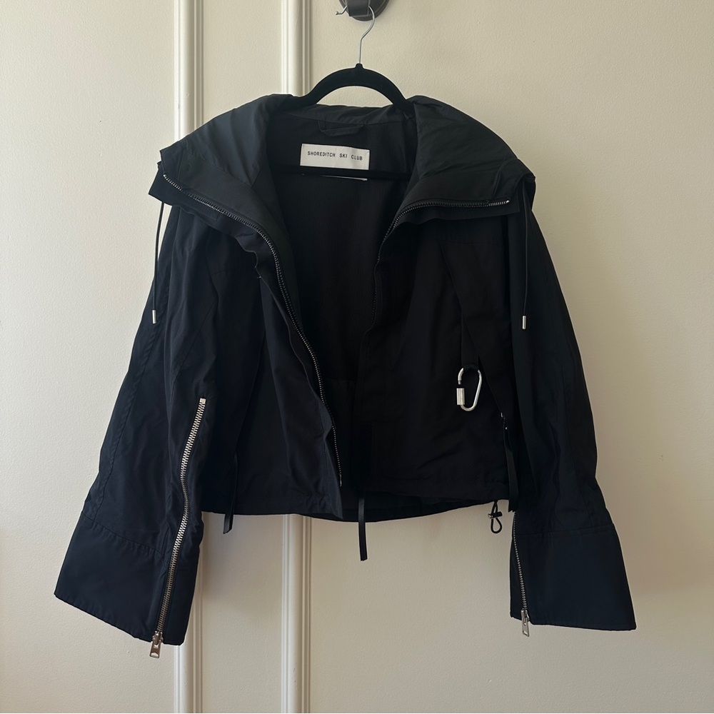 Black Shoreditch Ski Club Olsson Jacket